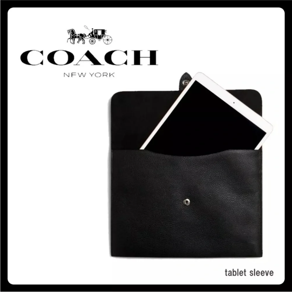 Coach Black Leather Bag